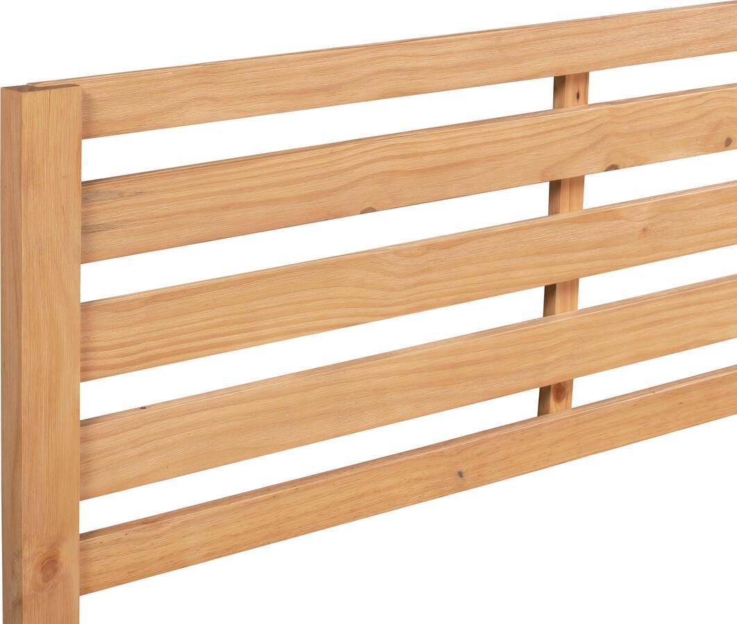 Tov Furniture Beds - Andy Wooden King Bed in Oak Oak