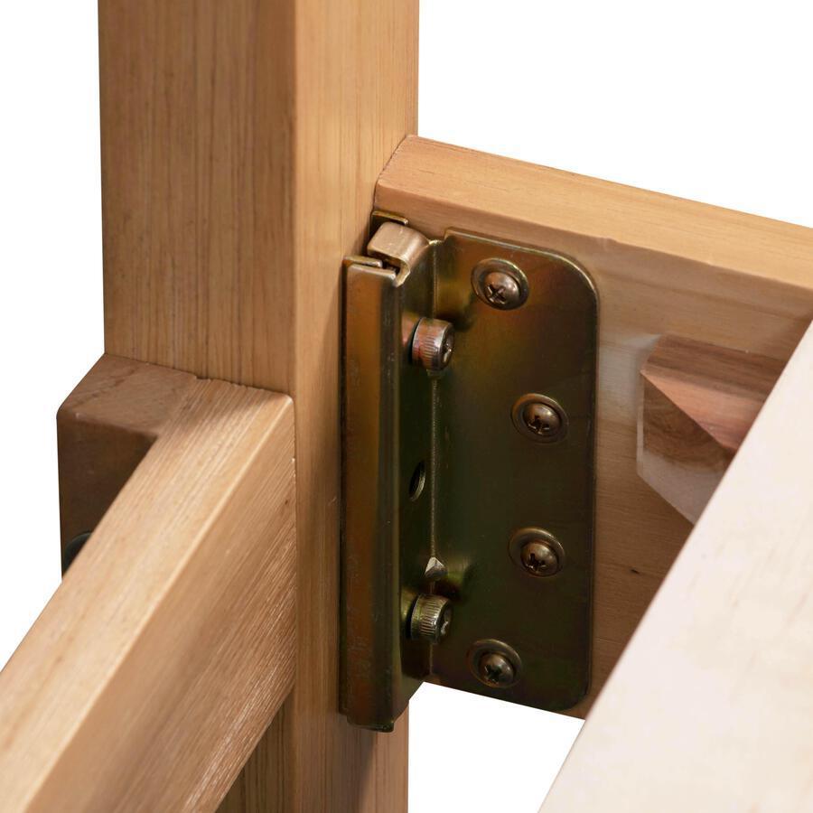 Tov Furniture Beds - Andy Wooden King Bed in Oak Oak