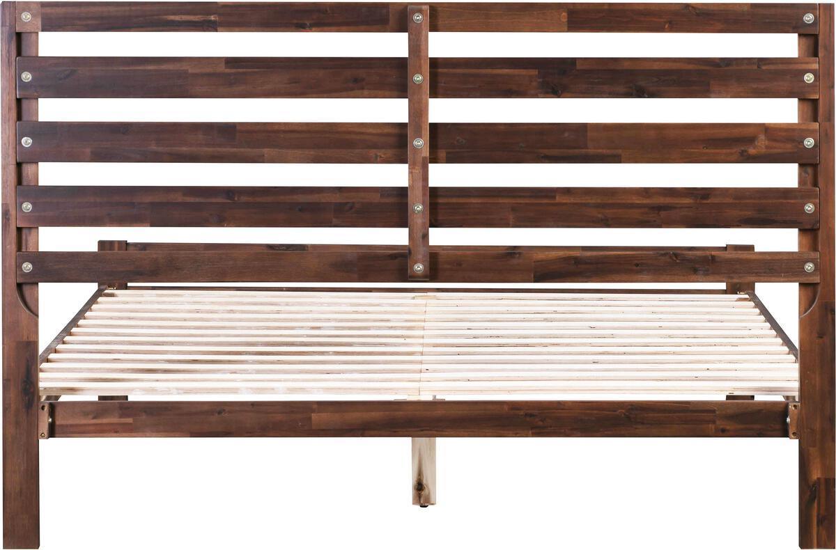 Tov Furniture Beds - Andy Wooden Queen Bed in Walnut