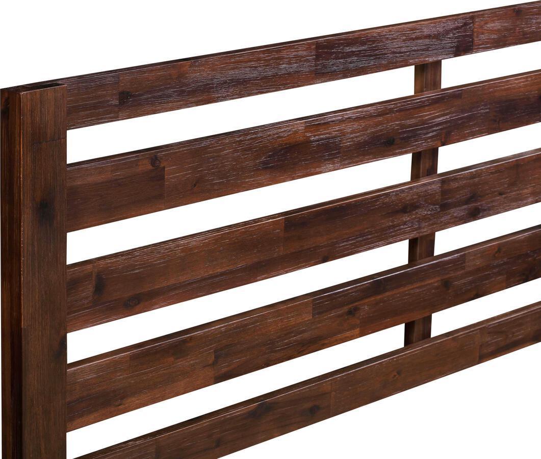 Tov Furniture Beds - Andy Wooden Queen Bed in Walnut