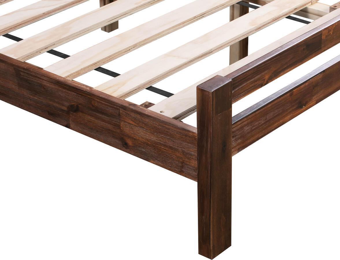 Tov Furniture Beds - Andy Wooden Queen Bed in Walnut