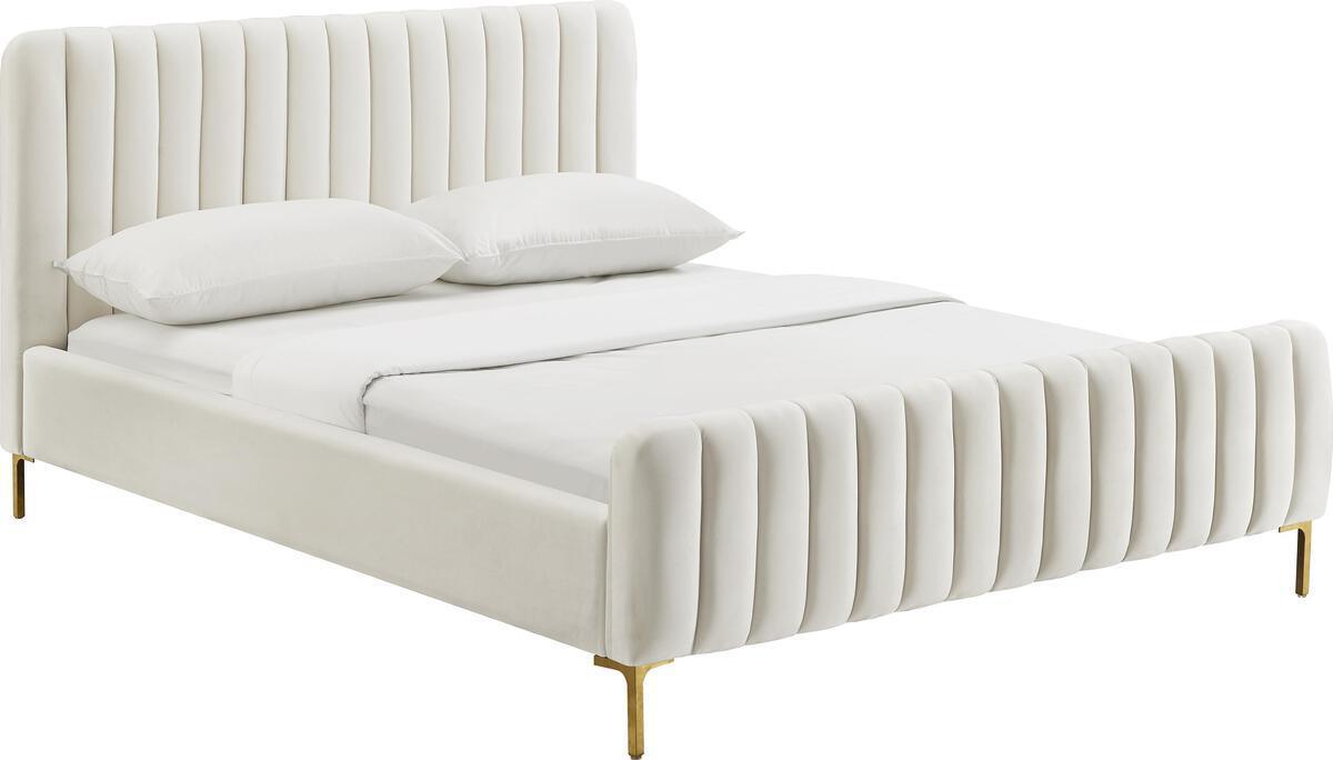 Tov Furniture Beds - Angela Cream Bed in Full