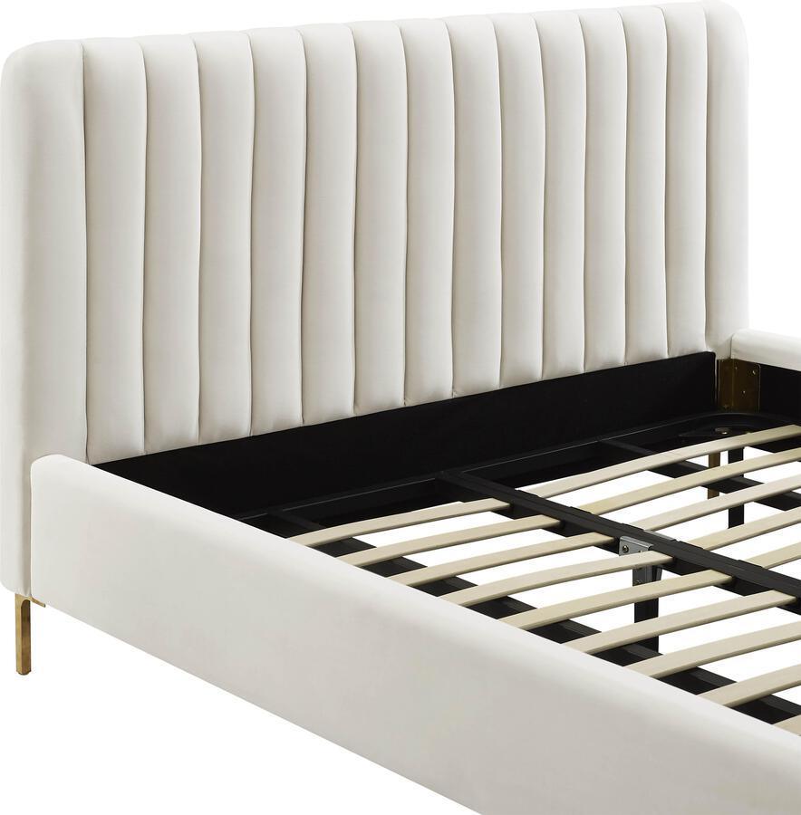 Tov Furniture Beds - Angela Cream Bed in Full