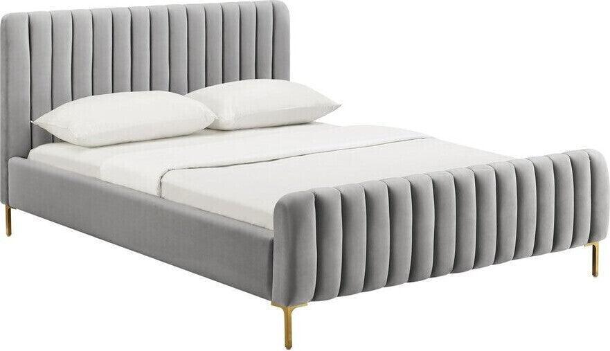 Tov Furniture Beds - Angela Queen Bed Gray