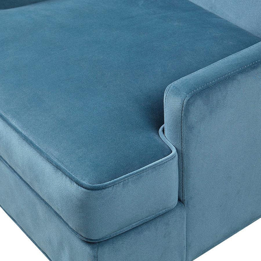 Olliix.com Accent Chairs - Anna Arm Accent Chair Blue