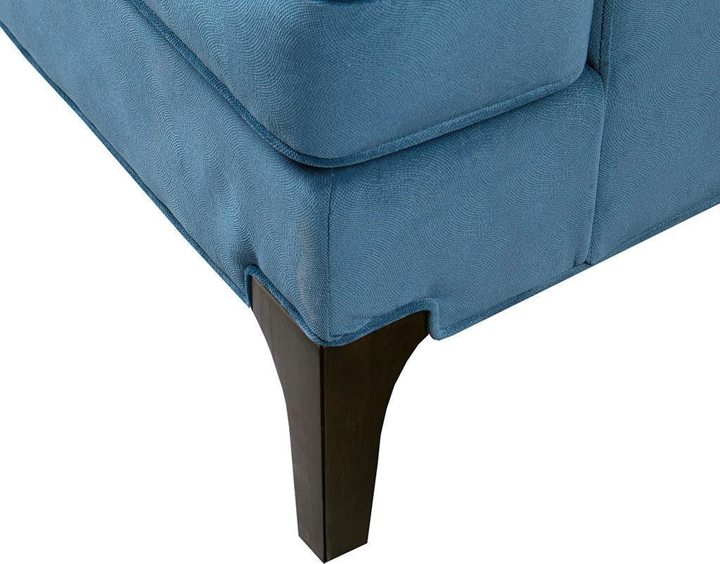 Olliix.com Accent Chairs - Anna Arm Accent Chair Blue