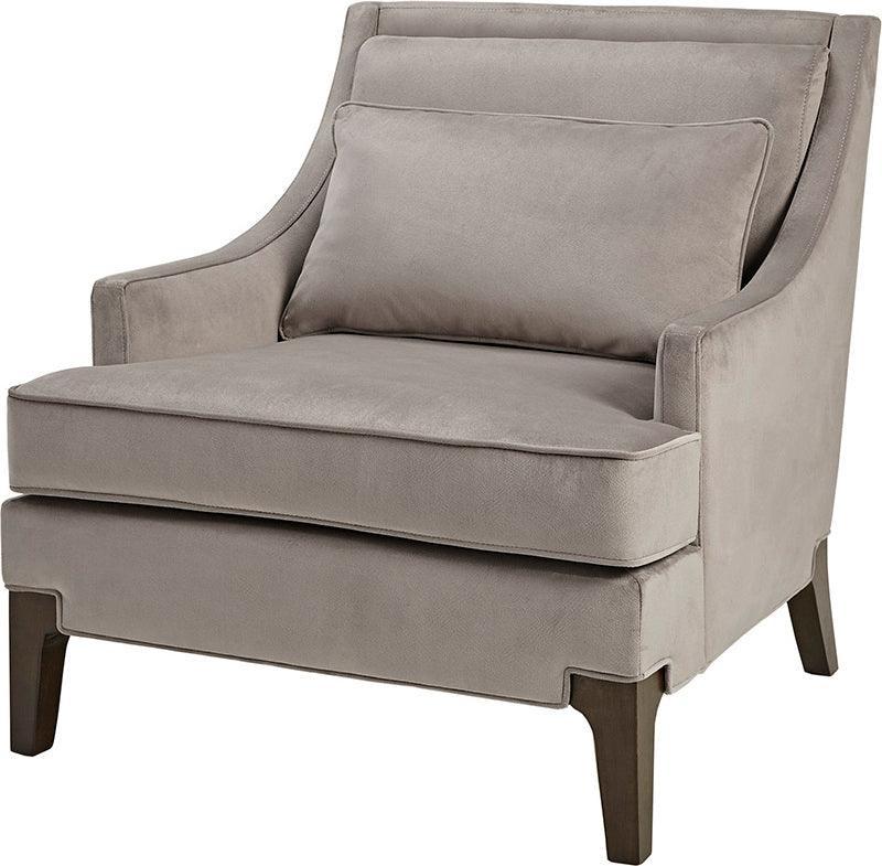 Olliix.com Accent Chairs - Anna Arm Accent Chair Light Gray