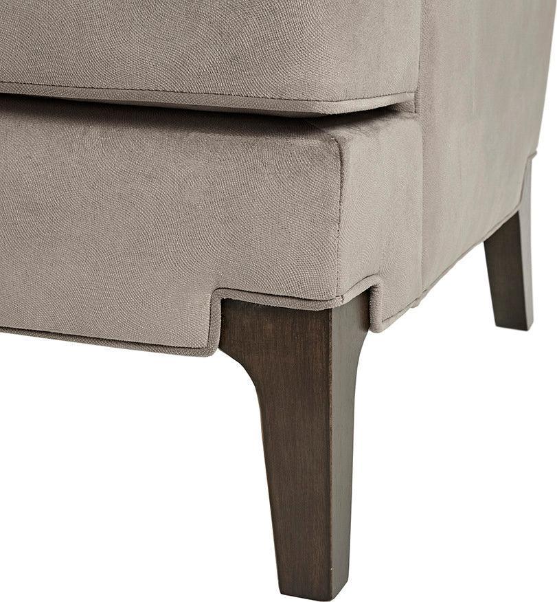 Olliix.com Accent Chairs - Anna Arm Accent Chair Light Gray