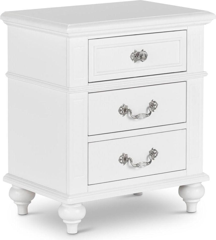 Elements Nightstands & Side Tables - Annie Nightstand White