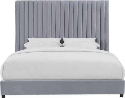 Tov Furniture Beds - Arabelle Grey Bed in King