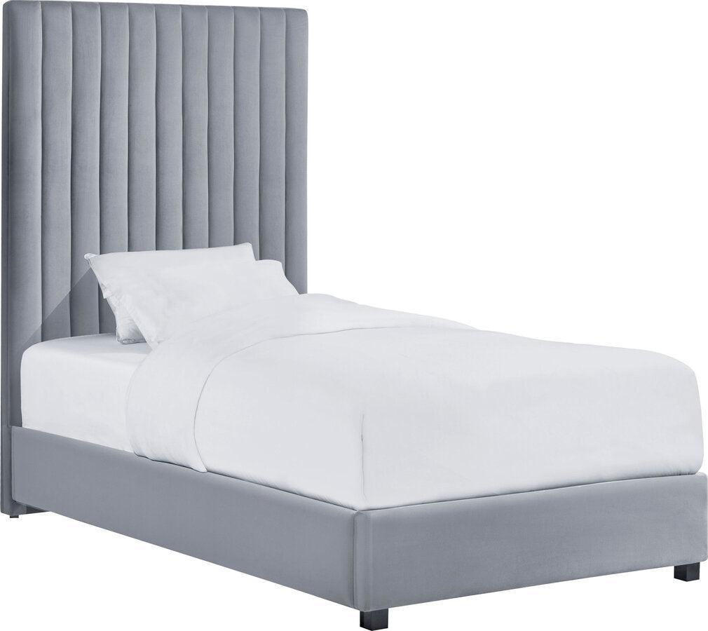 Tov Furniture Beds - Arabelle Grey Bed Twin