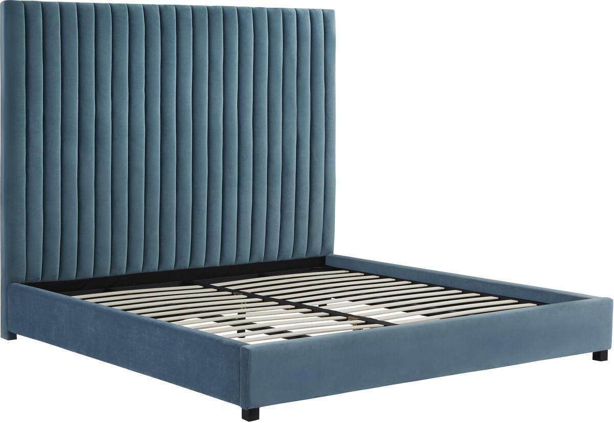 Tov Furniture Beds - Arabelle Sea Blue Bed in King