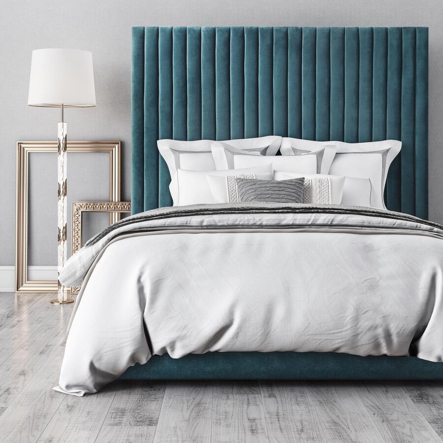 Tov Furniture Beds - Arabelle Sea Blue Bed in King