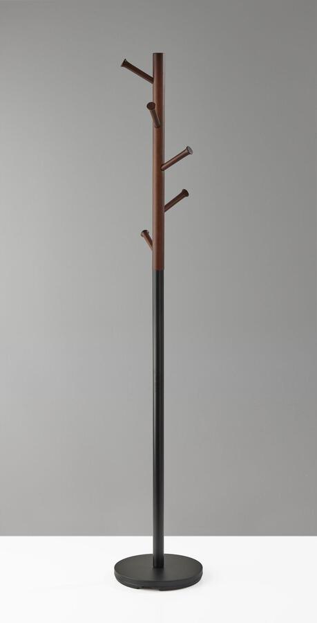 Adesso Coat Hangers - Arbor Coat Rack- Walnut