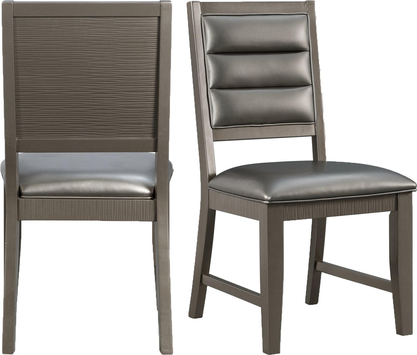 Elements Dining Chairs - Aria Standard Height Side Chair Set (Set of 2)