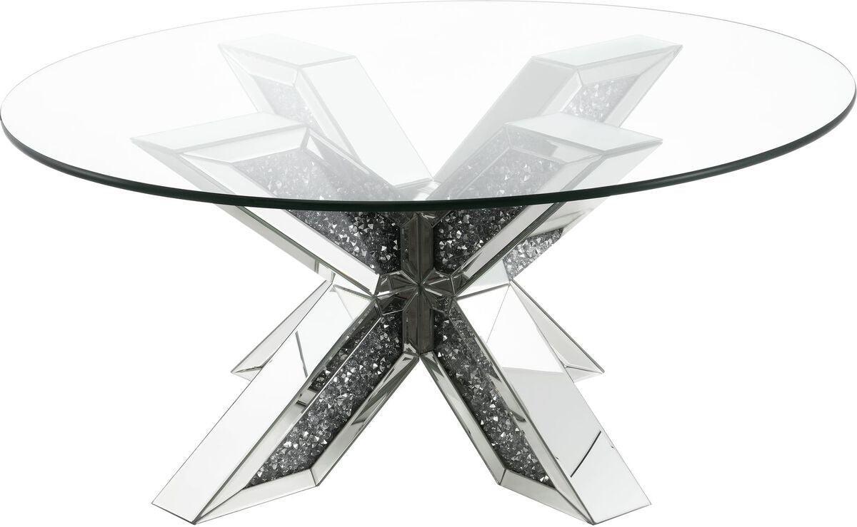 Elements Coffee Tables - Arielle Coffee Complete Table Silver