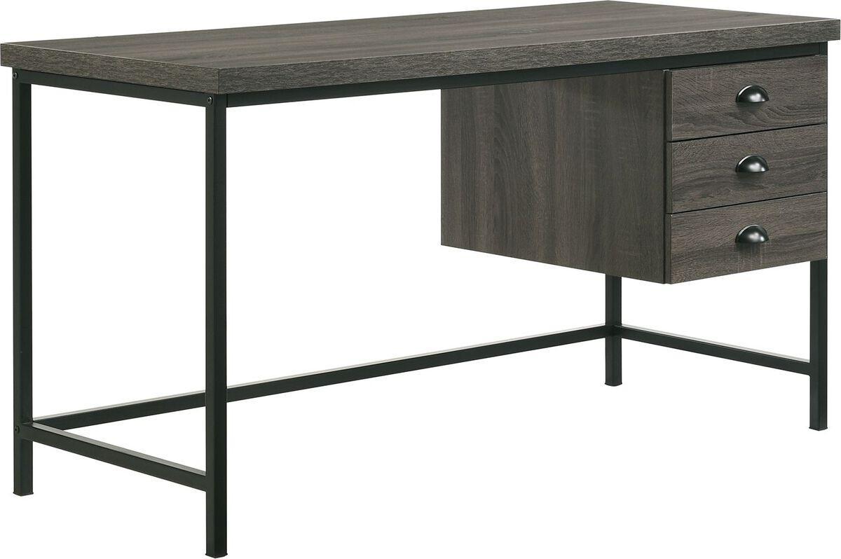 Elements Desks - Ashby Desk in Dark Grey