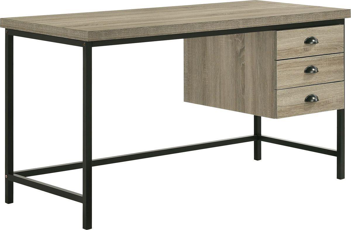 Elements Desks - Ashby Desk in Light Grey