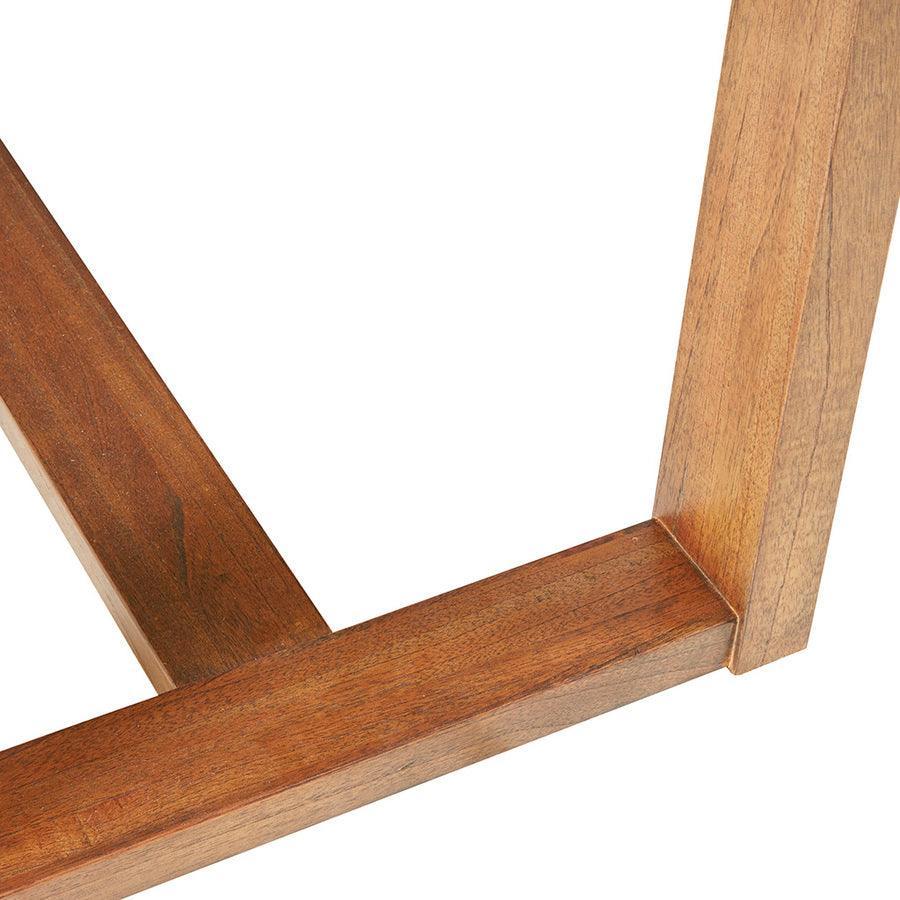 Olliix.com Dining Tables - Ashby Transitional Dining Table 84"W x 40"D x 30"H Chestnut