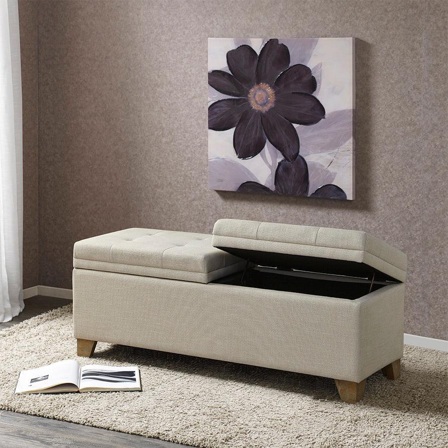 Olliix.com Benches - Ashcroft Storage Bench Natural