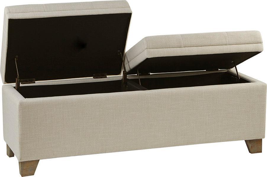 Olliix.com Benches - Ashcroft Storage Bench Natural