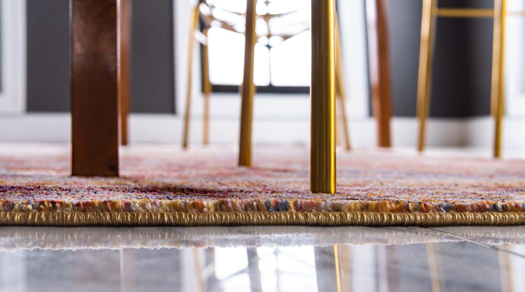 Unique Loom Indoor Rugs - Asheville 2' 2 x 6' Runner Rug Multi