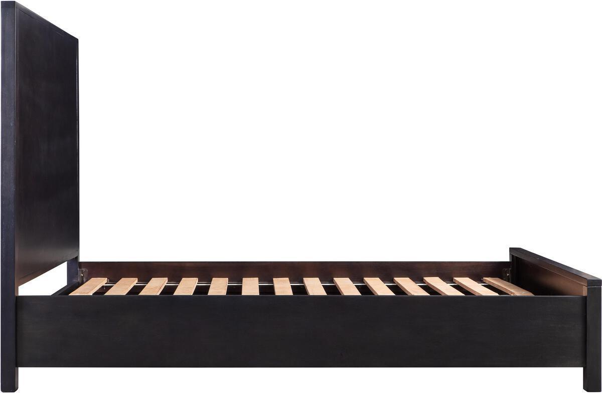 Tov Furniture Beds - Asheville Black Wooden Twin Bed