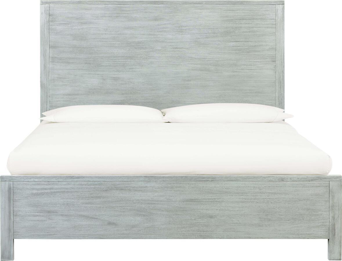 Tov Furniture Beds - Asheville Grey Washed Wooden Queen Bed