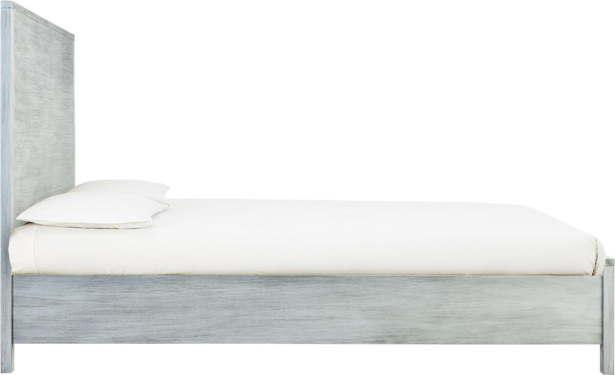Tov Furniture Beds - Asheville Grey Washed Wooden Queen Bed