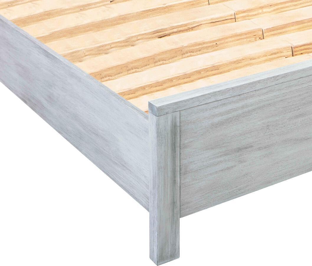 Tov Furniture Beds - Asheville Grey Washed Wooden Queen Bed