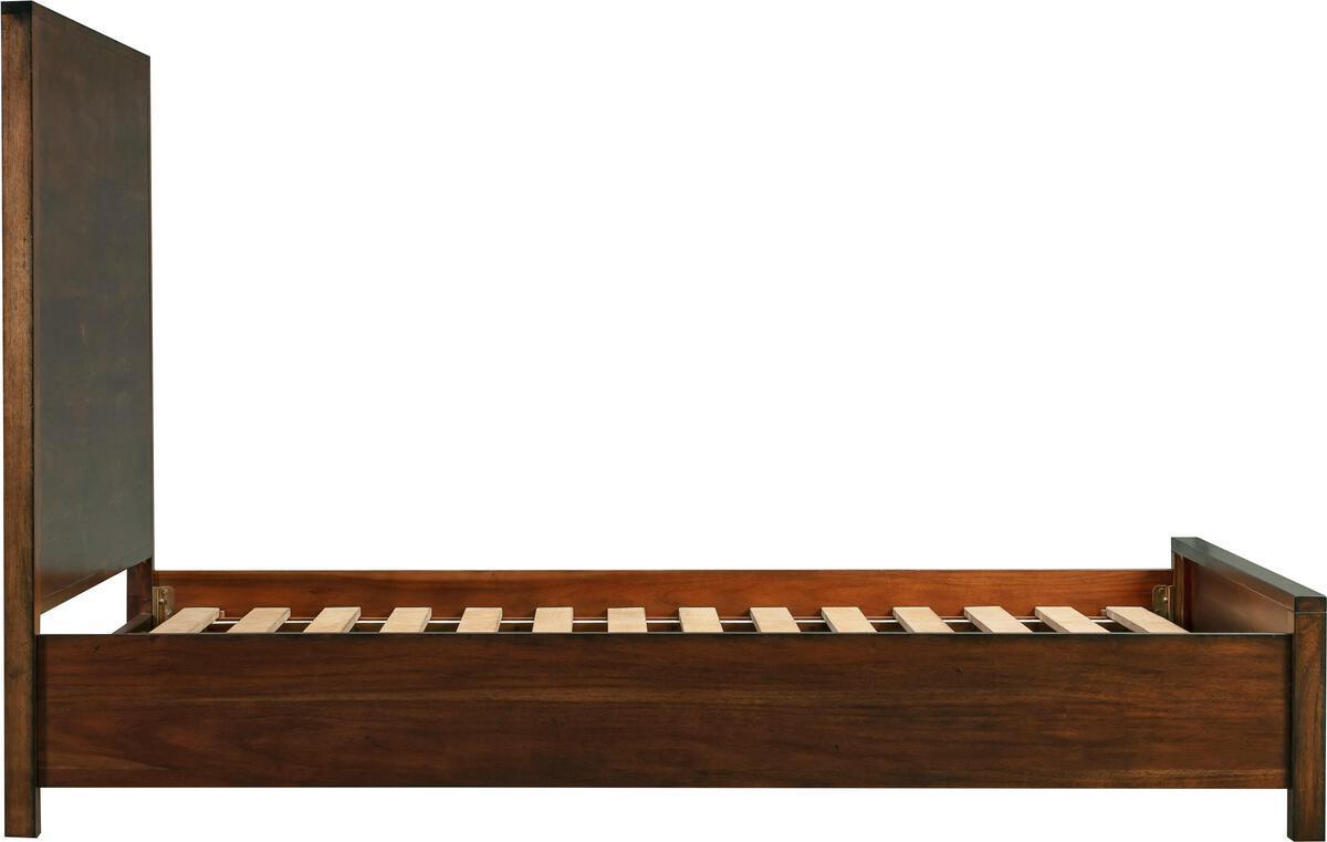 Tov Furniture Beds - Asheville Vintage Umber Wooden Twin Bed