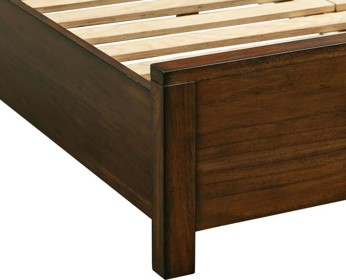 Tov Furniture Beds - Asheville Vintage Umber Wooden Twin Bed