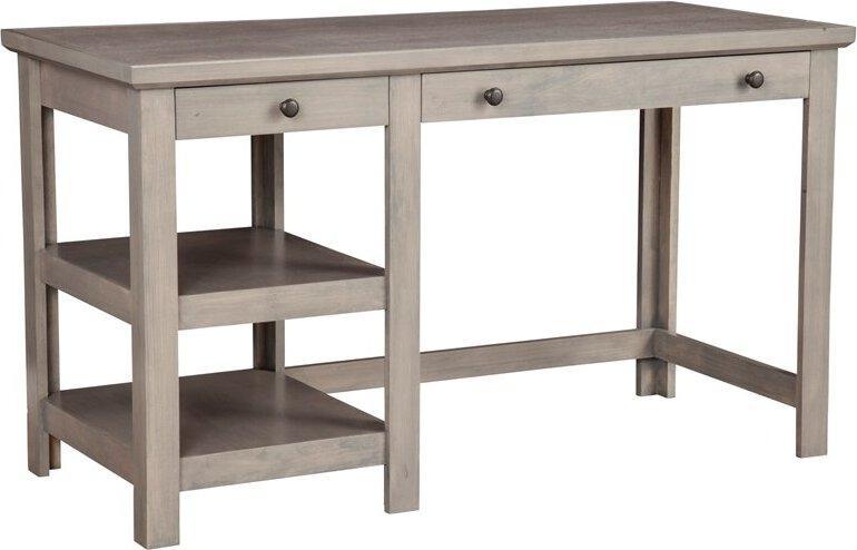 Alpine Furniture Desks - Ashville Desk Smokey Grey