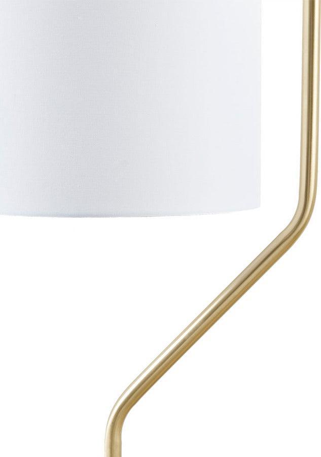 Olliix.com Floor Lamps - Aster Angular Floor Lamp Gold