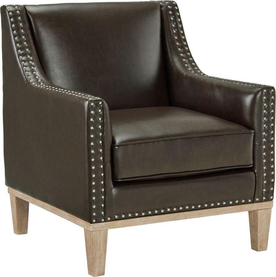 Elements Accent Chairs - Aster Chair Brown