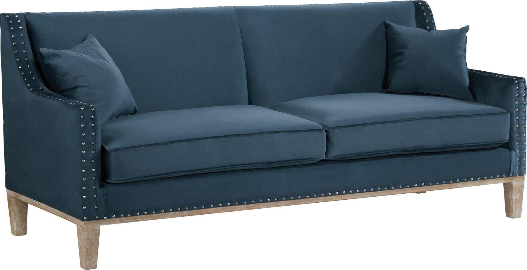 Elements Sofas & Couches - Aster Sofa Navy