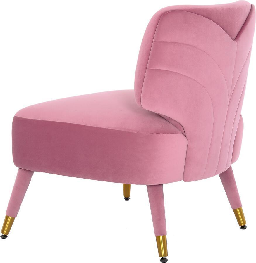 Tov Furniture Accent Chairs - Athena Orchid Purple Velvet Accent Chair