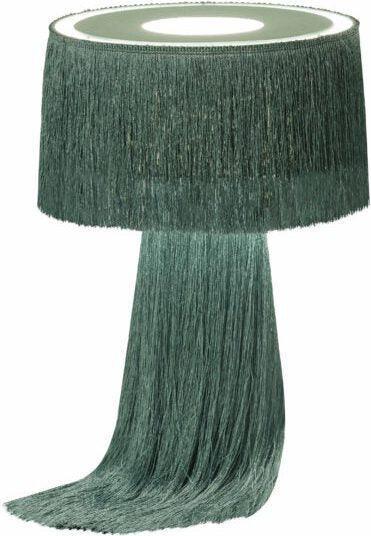 Tov Furniture Table Lamps - Atolla Tassel Table Lamp Emerald