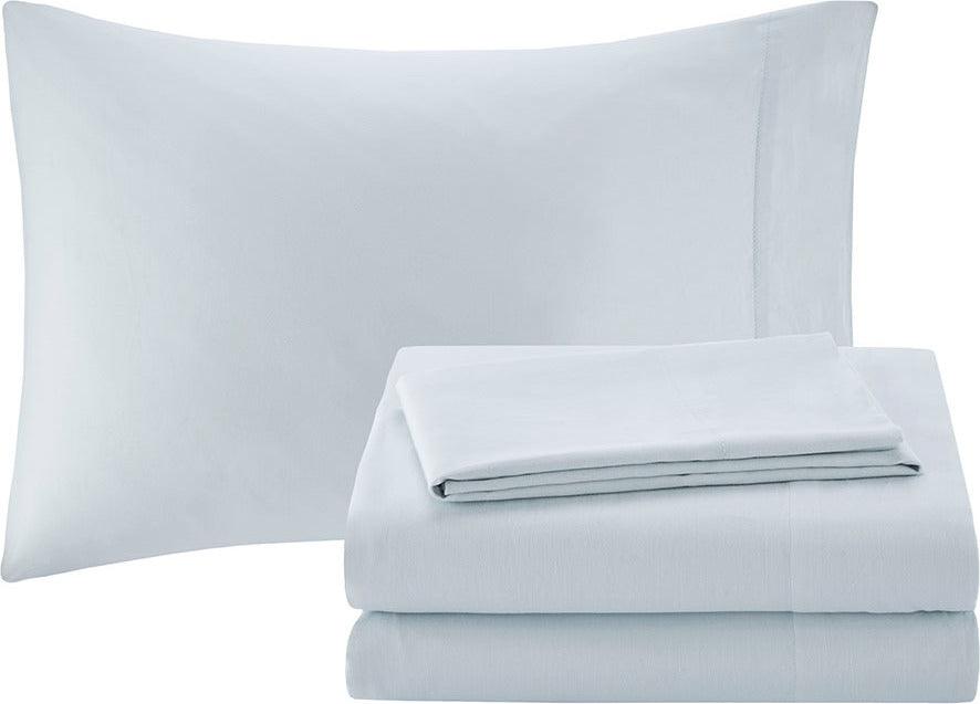 Olliix.com Comforters & Blankets - Aubrey 12 Piece 106 " W Complete Bed Set Blue