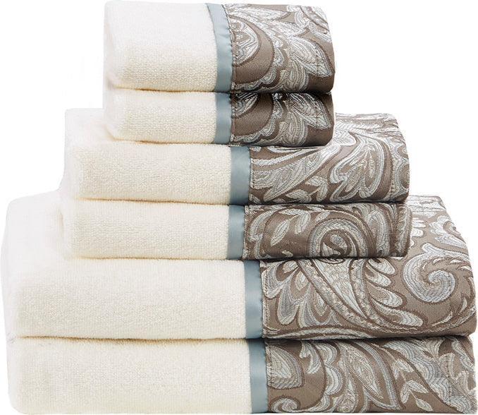 Olliix.com Bath Towels - Aubrey Bath Towel Blue