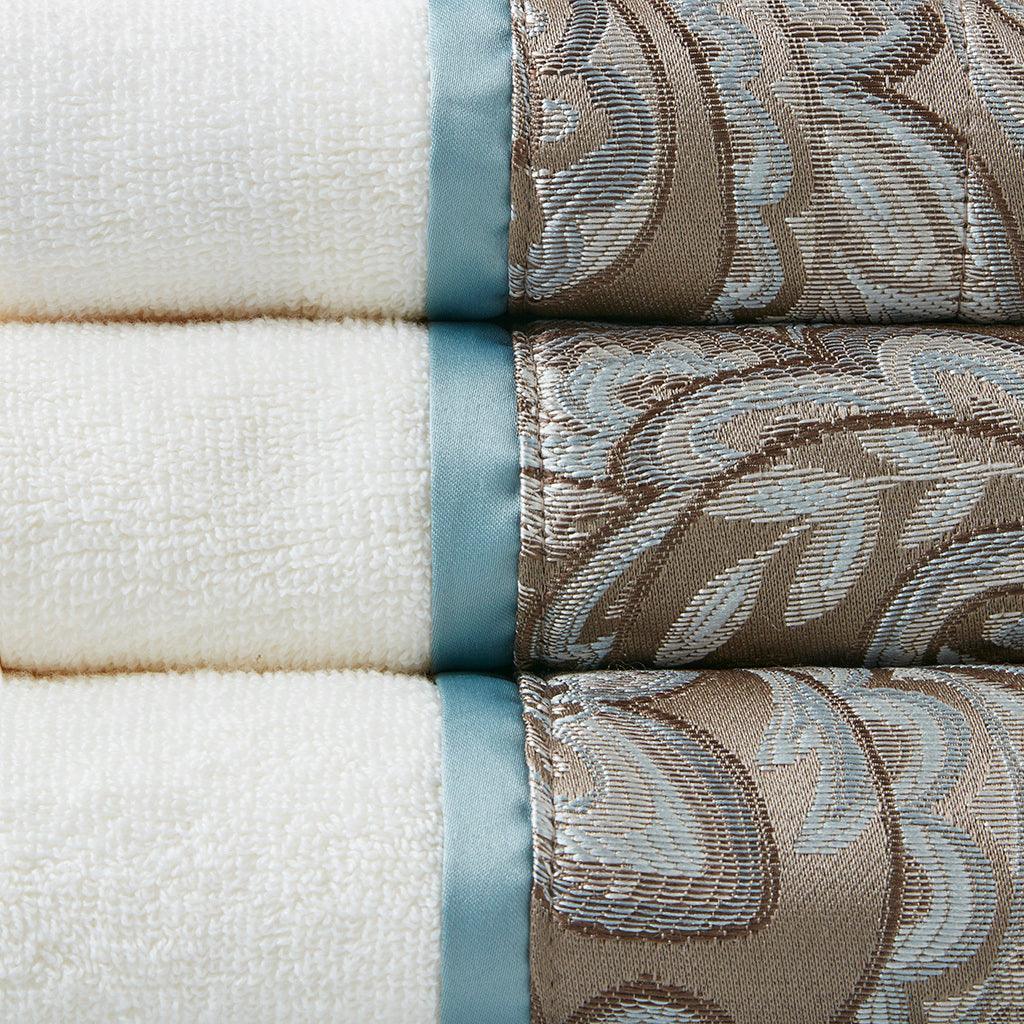 Olliix.com Bath Towels - Aubrey Bath Towel Blue