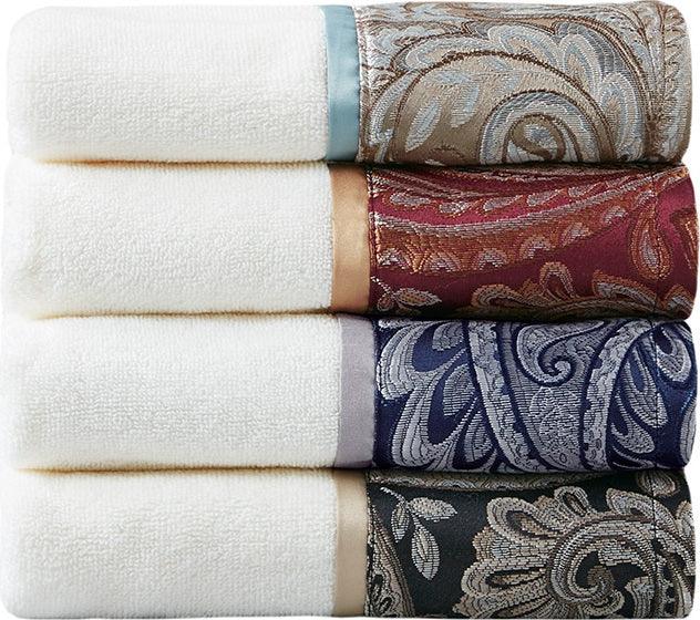 Olliix.com Bath Towels - Aubrey Bath Towel Blue