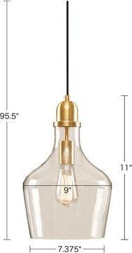 Olliix.com Ceiling Lights - Auburn Pendant Gold