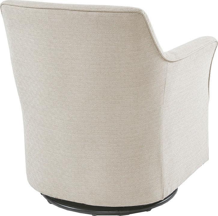 Olliix.com Accent Chairs - Augustine Swivel Glider Chair Cream