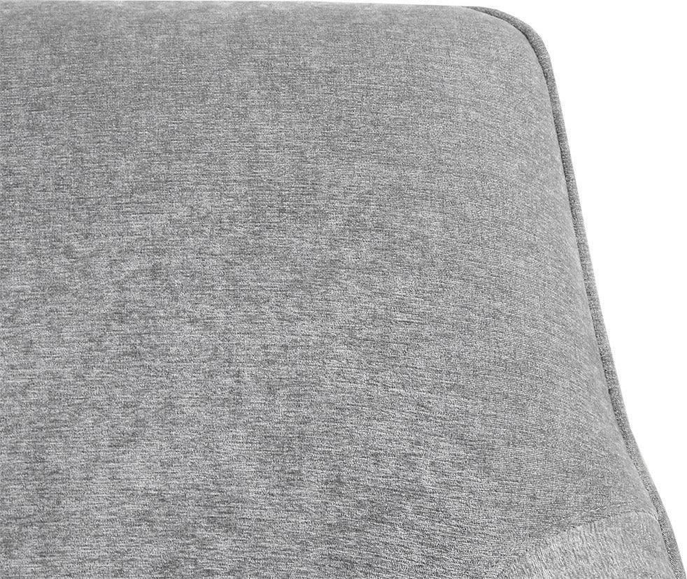 Olliix.com Accent Chairs - Augustine Swivel Glider Chair Plain Grey