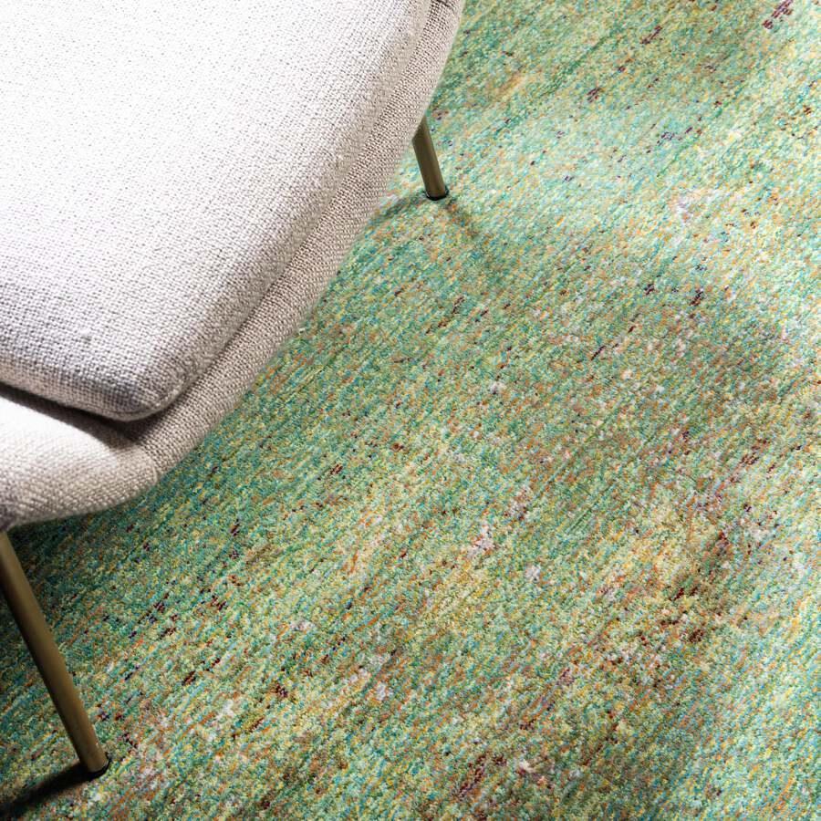 Unique Loom Indoor Rugs - Austin Bohemian 10x13 Rectangular Rug Green