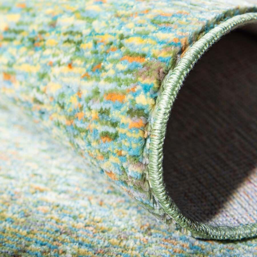 Unique Loom Indoor Rugs - Austin Bohemian 10x13 Rectangular Rug Green