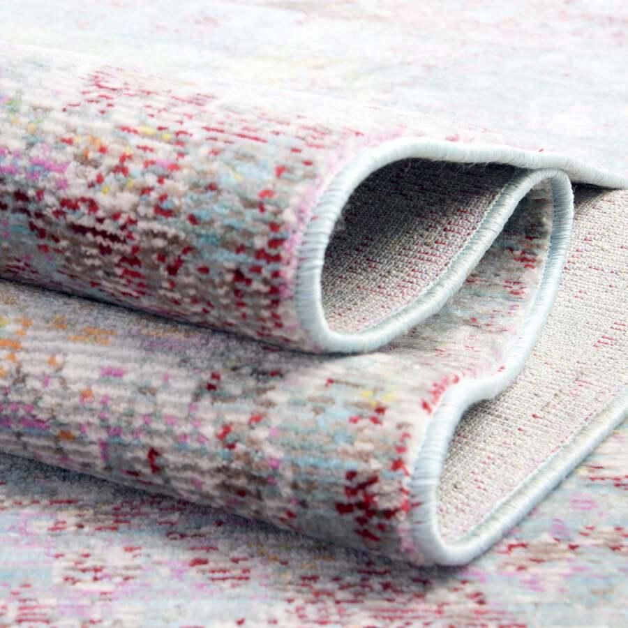 Unique Loom Indoor Rugs - Austin Bohemian 9x12 Rectangular Rug Blue