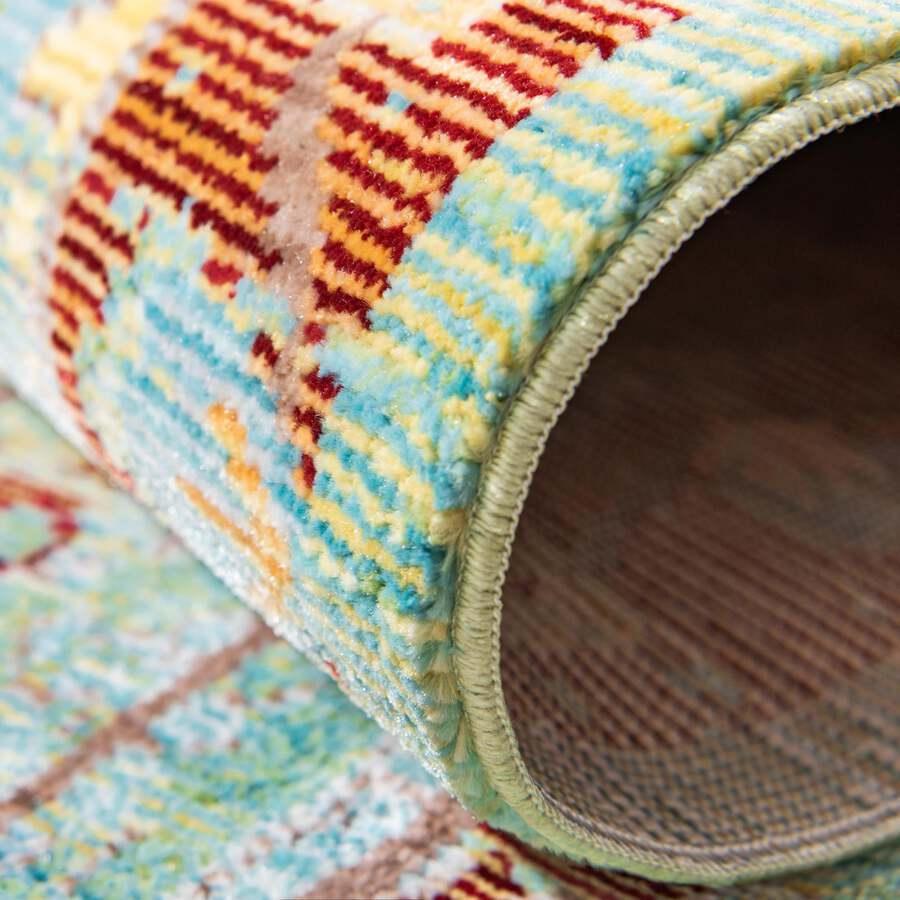 Unique Loom Indoor Rugs - Austin Bohemian 9x12 Rectangular Rug Multi