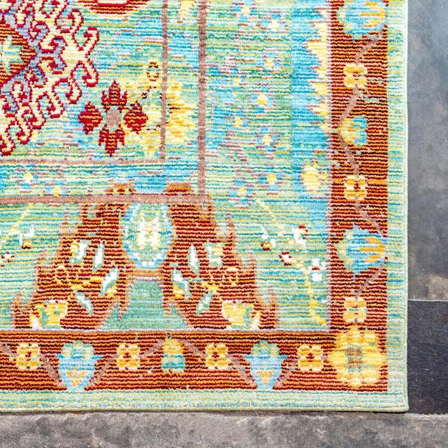Unique Loom Indoor Rugs - Austin Bohemian 9x12 Rectangular Rug Multi